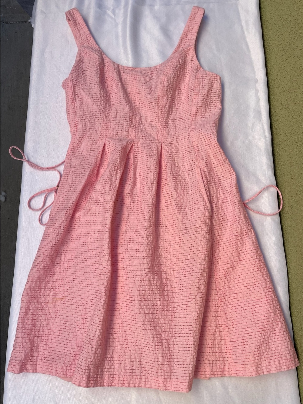 Pink Sleeveless Summer Dress size 12